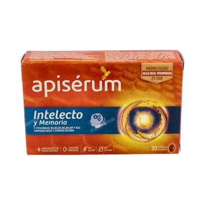 Apisérum Intelecto 30 cápsulas Apisérum Intelecto 30 cápsulas