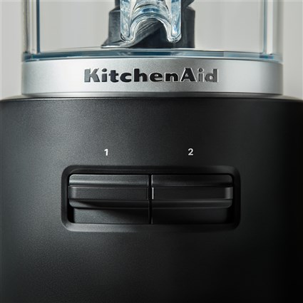 Kitchenaid 5KFCR531BM Picadora de Alimentos Inalámbrica con Batería, Bol de 1.18L, Negra Mate