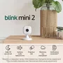 Blink Mini Cámaras de Seguridad Inalámbricas Pack 2 Color Blanco UE