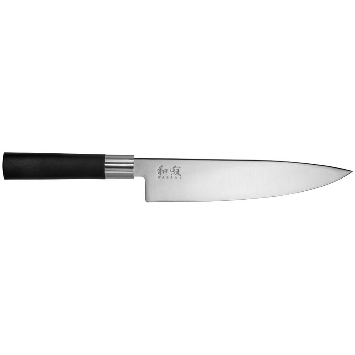 Kai Cuchillo de cocina Wasabi 20 cm Negro/Plata Kai Cuchillo de cocina Wasabi 20 cm Negro/Plata