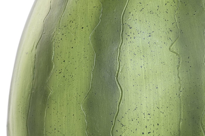 DKD Home Decor Mesita Auxiliar Magnesia Sandía Verde y Rojo