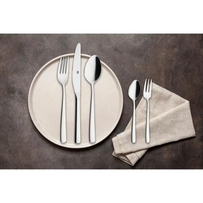 GSW GSW4005643893466 Juego de Cubiertos de Acero Inoxidable Macizo de 30 Piezas