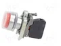 SCHNEIDER ELECTRIC XB4BP42 Interruptor de presión Harmony XB4 Rojo NC