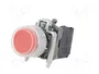 SCHNEIDER ELECTRIC XB4BP42 Interruptor de presión Harmony XB4 Rojo NC