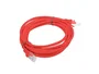 Lanberg Latiguillo Cat.5e UTP 3m Rojo PCU5-10CC-0300-R