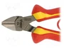 FACOM Alicates de corte diagonal con aislamiento 160 mm