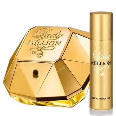 Paco Rabanne Lady Million Set de Regalo 50ml EDP + 10ml EDP Paco Rabanne Lady Million Set de Regalo 50ml EDP + 10ml EDP