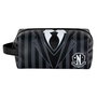 Wednesday Miércoles Neceser de Viaje Brick PLUS Negro, PVC, 4L - 13x27x13 cm