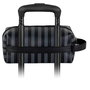Wednesday Miércoles Neceser de Viaje Brick PLUS Negro, PVC, 4L - 13x27x13 cm