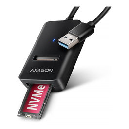 Axagon ADM2-AM Adaptador SSD NVMe/SATA 10 cm