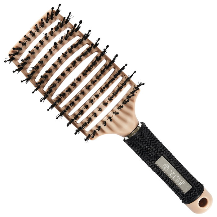 Cosmetic Club Cepillo Pelo Desenredante Rosa Palo Gris 7,5x24,5 cm