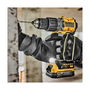 DeWALT DCD805E2T-QW Taladro Percutor a Batería 18V 1.7Ah Sin Escobillas, Pistola, 1.3 cm, 2000 RPM, 90 Nm, Incluye Batería y Cargador