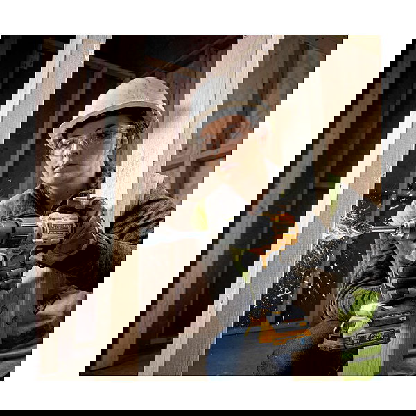 DeWALT DCD805E2T-QW Taladro Percutor a Batería 18V 1.7Ah Sin Escobillas, Pistola, 1.3 cm, 2000 RPM, 90 Nm, Incluye Batería y Cargador