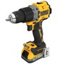 DeWalt Taladro Percutor Compacto DCD805E2T-QW 18V con 2 Baterías POWERSTACK y Cargador