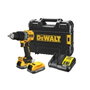 DeWalt Taladro Percutor Compacto DCD805E2T-QW 18V con 2 Baterías POWERSTACK y Cargador
