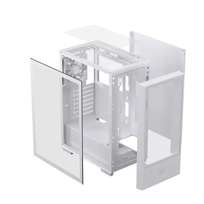 Einarex Pulse P100 Core White Midi Tower Blanca Einarex Pulse P100 Core White Midi Tower Blanca