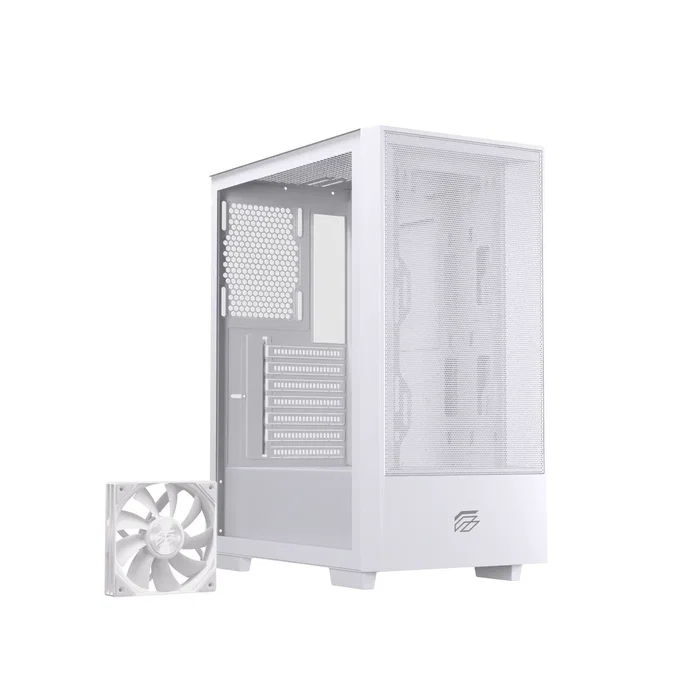Einarex Pulse P100 Core White Midi Tower Blanca Einarex Pulse P100 Core White Midi Tower Blanca