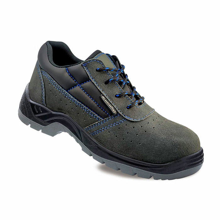 Blackleather Zapatos de seguridad piel serraje perforado S1P metalfree talla 45