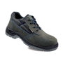 Blackleather Zapatos de seguridad piel serraje perforado S1P Metalfree talla 45 gris oscuro