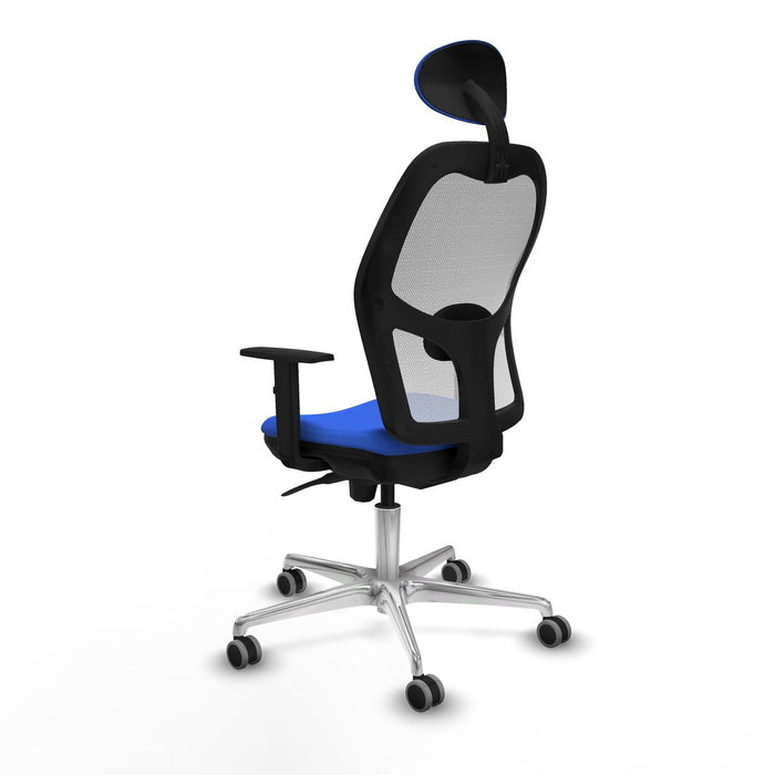 PIQUERAS Y CRESPO Silla de oficina Jorquera Azul con mecanismo Sincro PIQUERAS Y CRESPO Silla de oficina Jorquera Azul con mecanismo Sincro