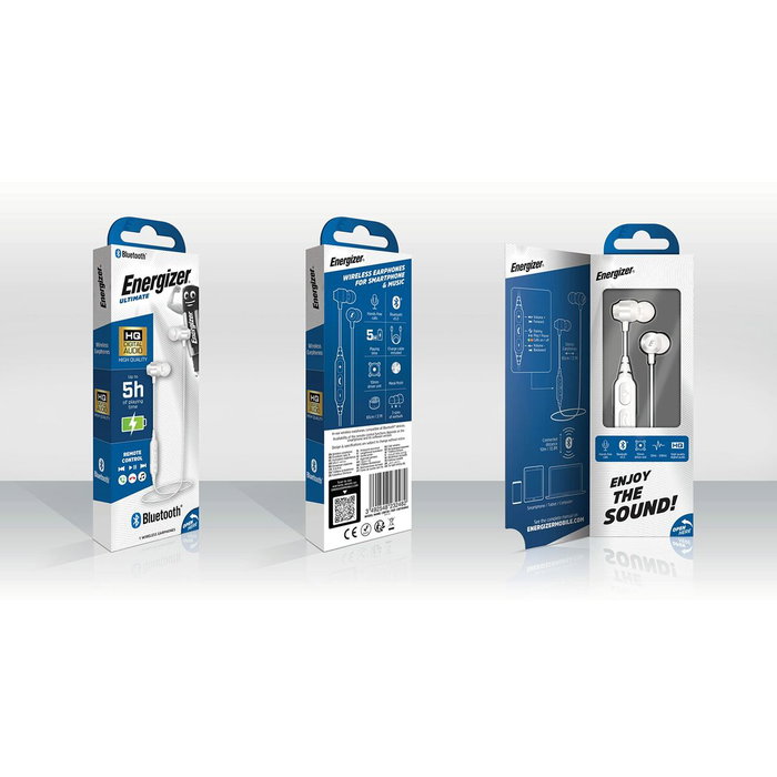 Auriculares Energizer CIBT20WH2 Blanco