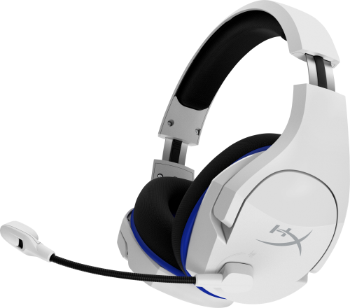HP Stinger Core W PS5 Auriculares Inalámbrico Diadema Juego Azul, Blanco
