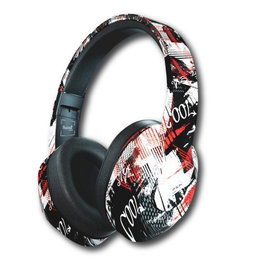 SAMI Music Graffiti Auriculares Bluetooth/FM/AUX Plegables