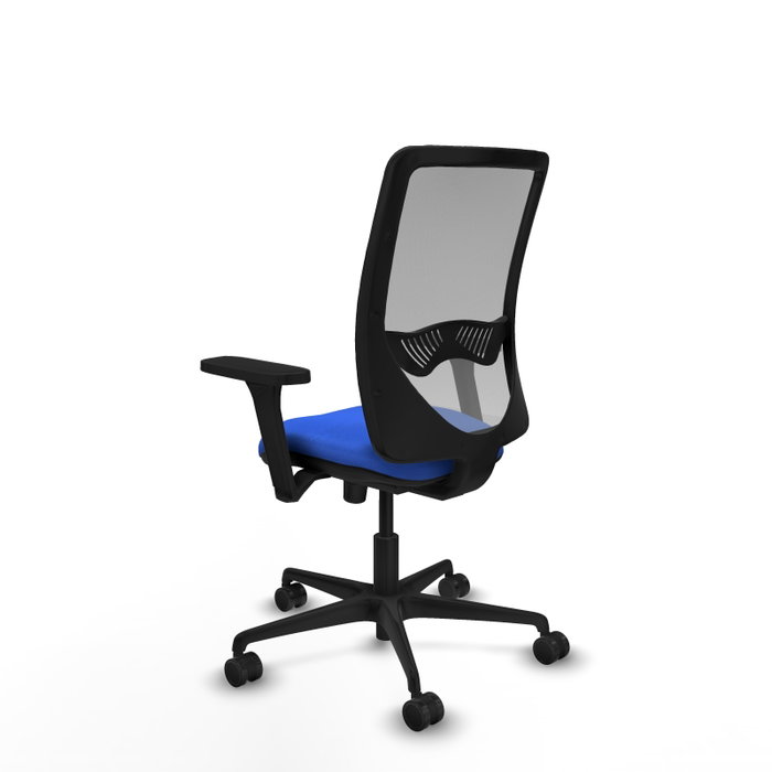 PIQUERAS Y CRESPO Silla de oficina Zulema con mecanismo Sincro, Azul y Gris PIQUERAS Y CRESPO Silla de oficina Zulema con mecanismo Sincro, Azul y Gris