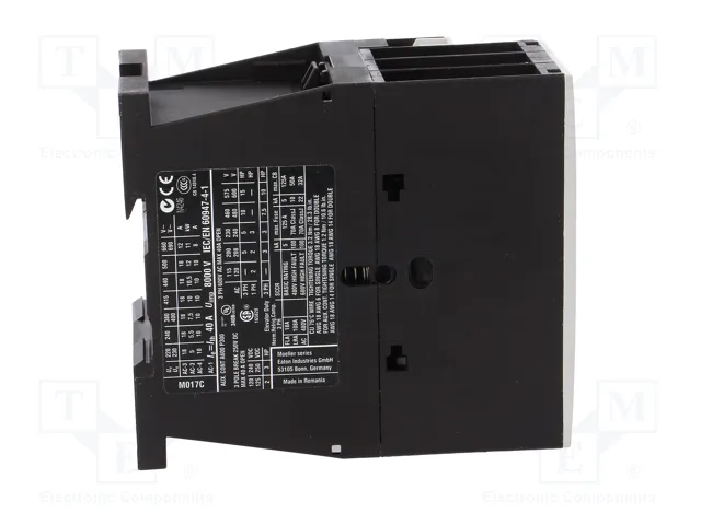 Eaton DILM17-01 Contactor 3p+1 7,5kW 400V AC3 230V/240V Eaton DILM17-01 Contactor 3p+1 7,5kW 400V AC3 230V/240V