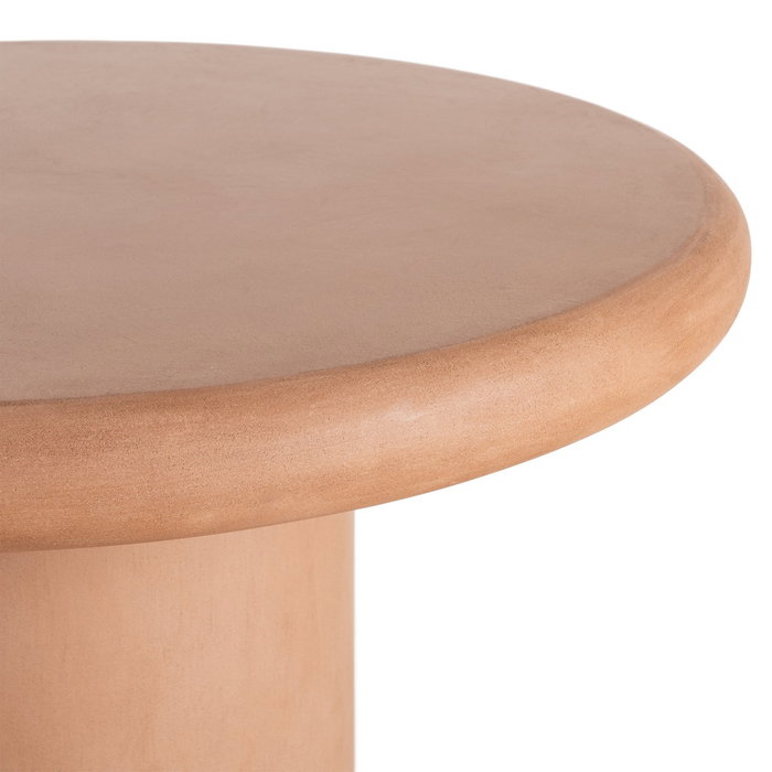 Mesa Comedor Teja Dm-Microcemento Salón 120 X 120 X 76 cm