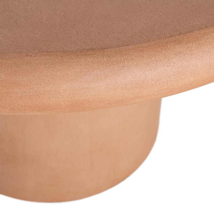 Mesa Comedor Teja Dm-Microcemento Salón 120 X 120 X 76 cm