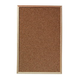 herlitz Pizarra de corcho 60,0 x 40,0 cm marrón