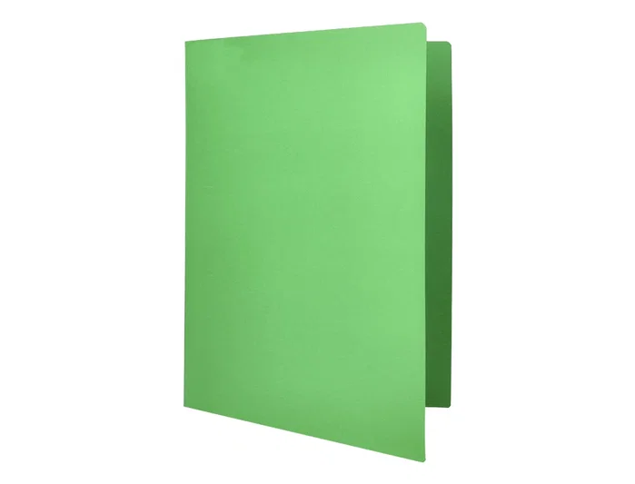 Liderpapel Subcarpeta Folio Verde Intenso 180g/m2