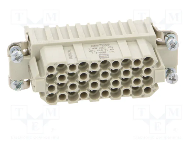HARTING Han 40DD F-c Plantilla de contacto hembra HDC HARTING Han 40DD F-c Plantilla de contacto hembra HDC