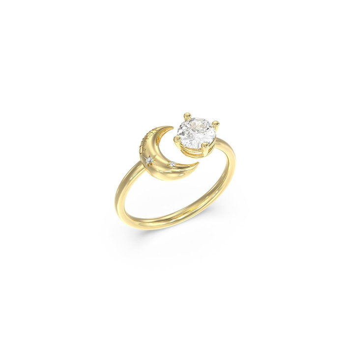 Anillo Mujer Guess JUBR06237JWYG56 Dorado 16 Anillo Mujer Guess JUBR06237JWYG56 Dorado 16