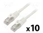 LANBERG Patch Cord Cat 6 F/UTP 2m Blanco
