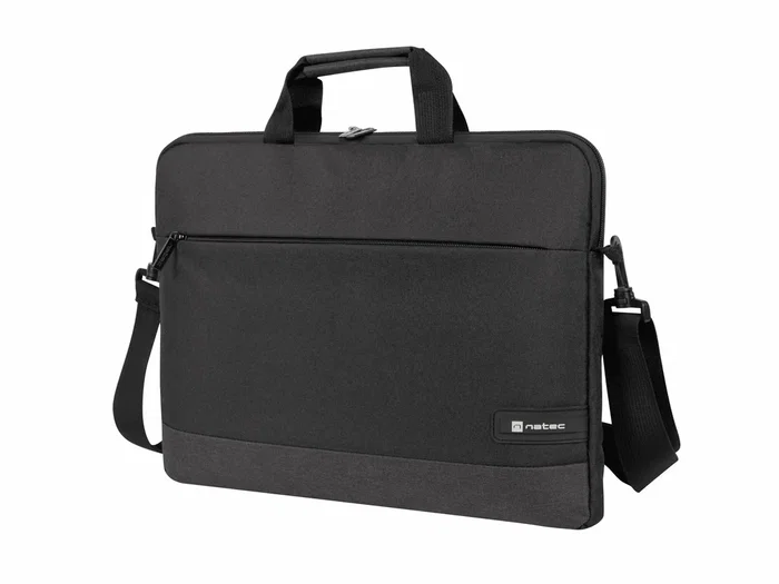 Natec Goa Maletín para Portátil de 15.6" (39.6 cm) - Negro - Poliéster