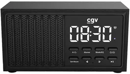 CGV BeBop FM Mini Radio FM Portátil con Bluetooth y Batería Integrada CVG3322101306902