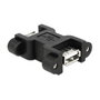 DeLOCK Adaptador USB 2.0 Tipo A hembra a USB 2.0 Tipo A hembra con tornillo 65559