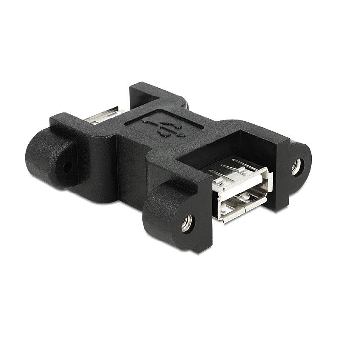 DeLOCK 65559 Adaptador USB 2.0 Tipo A hembra a USB 2.0 Tipo A hembra con tornillo