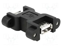 DeLOCK 65559 Adaptador USB 2.0 Tipo A hembra a USB 2.0 Tipo A hembra con tornillo