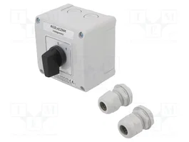 SPAMEL Interruptor de leva 20A 0-1 3 polos IP65
