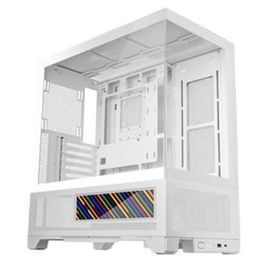 Mars Gaming Caja Ordenador MCLCDX ATX Semitorre Blanco Cristal Templado LCD