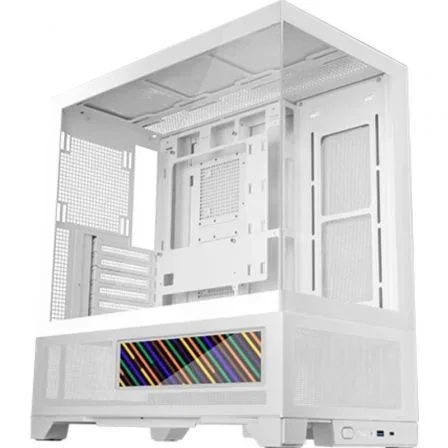 Mars Gaming MC-LCDX Caja Gaming Semitorre ATX Blanca con Pantalla IPS 9.16", Cristal Templado, Soporte Refrigeración Líquida 360mm y Panel Full Mesh Mars Gaming MC-LCDX Caja Gaming Semitorre ATX Blanca con Pantalla IPS 9.16", Cristal Templado, Soporte Refrigeración Líquida 360mm y Panel Full Mesh