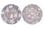 DKD Home Decor Centro de Mesa Estrellas Surtido 2 Colores