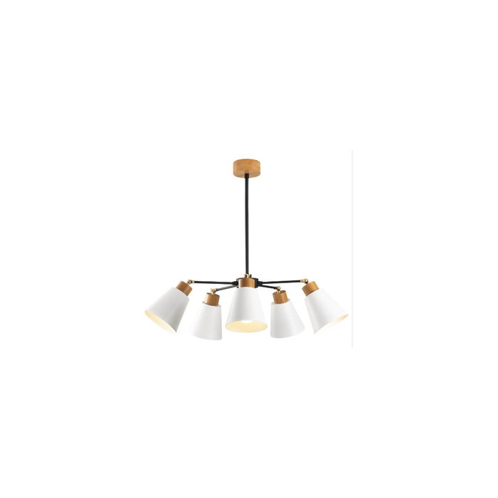 Nantong Lámpara Colgante Manavgat Blanco 5 x E27 Nantong Lámpara Colgante Manavgat Blanco 5 x E27