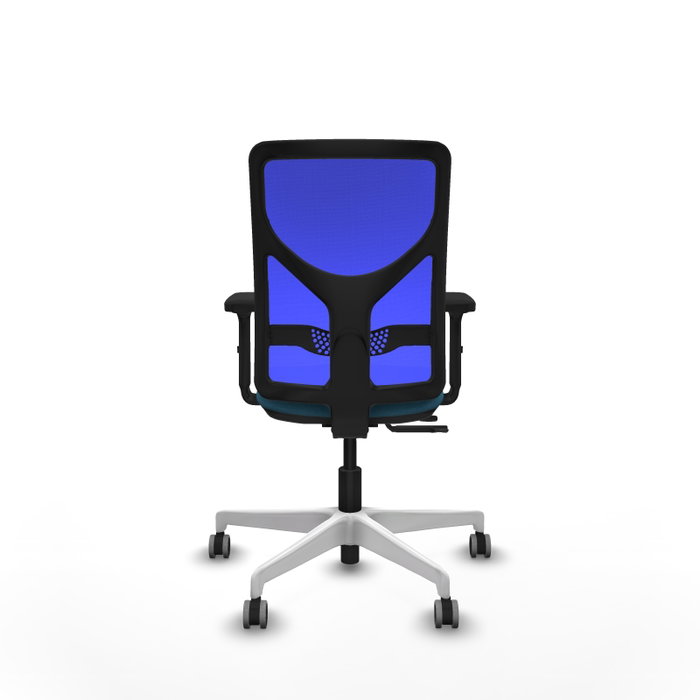 PIQUERAS Y CRESPO Silla de oficina Motilla con mecanismo Sincro/Traslack, Verde petróleo y Azul PIQUERAS Y CRESPO Silla de oficina Motilla con mecanismo Sincro/Traslack, Verde petróleo y Azul