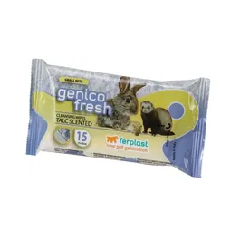 Ferplast Toallitas Higiénicas Genico Fresh para Roedores 15 Unidades 13x20cm
