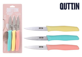 Quttin Set 3 Piezas Cuchillo Pelador 20 cm Samba (12 Cajas)