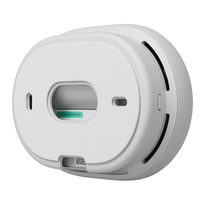 Logitech Spot Sensor Ambiental Inalámbrico - Mide Calidad del Aire, CO2, Humedad, Partículas y Temperatura (-40 a 125 °C) - Blanco